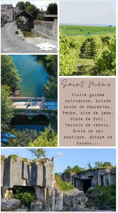 Gite La Rive Gauche Saint-Meme-les-Carrieres Extérieur photo